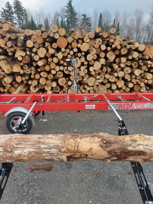 Manual logs turner with Electric winch - Image 2