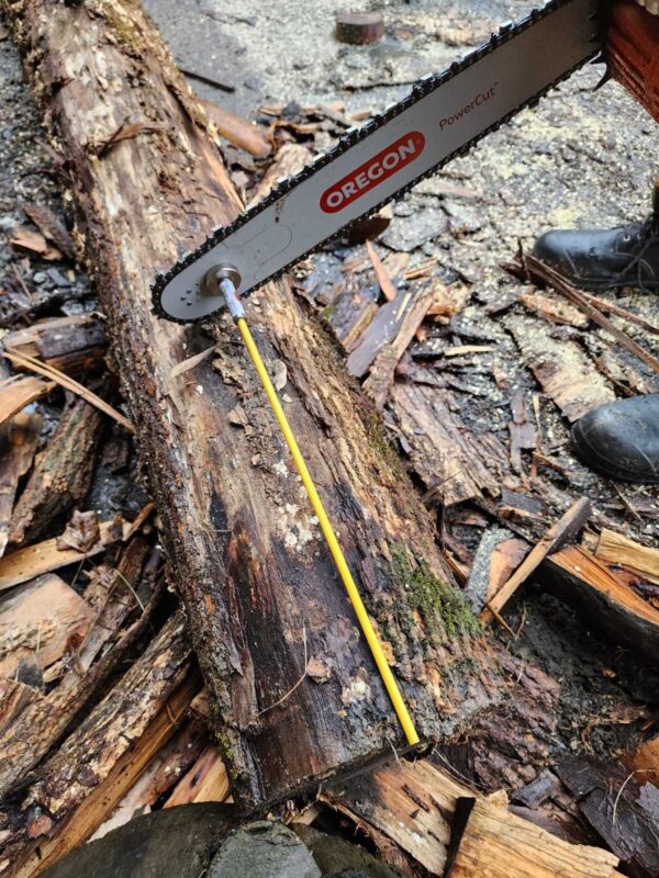 Log gauge for chainsaw - Image 4